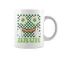 Bruh Green Face Eggs And Bacon Ham 朝食 聖パトリックズ コーヒーマグ