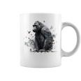 Gorilla Lover アートワーク 鳥 動物 モチーフ ゴリラ コーヒーマグ