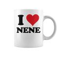 I Heart Nene 名 I Love パーソナライズ コーヒーマグ