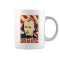 Johannes Brahms クラシック音楽の作曲家 レトロ調 コーヒーマグ
