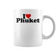I Love Heart Phuket Thitand コーヒーマグ