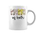 Mama Of Both Baseball Softball Mom Mother's Day Coffee Mug
