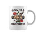 No More Fake Friends 伝統的なタトゥーインク オールドスクール エッジー コーヒーマグ