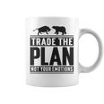 Trade The Plan Not Your Emotions デイトレーダー Trading 株式 証券取引所 コーヒーマグ