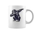 サングラスをかけたダブダンスを踊るチンパンジー猿 コーヒーマグ