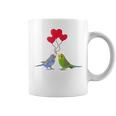 セキセイインコ、面白い鳥、楽しい、セキセイインコ コーヒーマグ