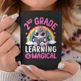 2Nd Grade Unicorn Cat Magical Caticorn Back Tochool コーヒーマグ 面白い贈り物