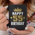 55歳の男性と女性のためのhappy 5Th Birthdayアイデア コーヒーマグ 面白い贈り物