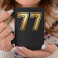 77 ナンバーセブンティセブンチーム スポーツ グラフィック 代表チームマッチング コーヒーマグ 面白い贈り物