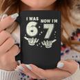 7歳の誕生日 I Was 6 Now Im 7歳 シックスセブン ミーム キッズ コーヒーマグ 面白い贈り物