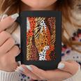 Africa アフリカ Animal Print Africa Is Calling コーヒーマグ 面白い贈り物