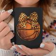 Basketball Coquette Bow Cute Basketball Player Coffee Mug Unique Gifts
