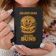 Burger Buddies 「I'm Just Here For The Buns」バーガー コーヒーマグ 面白い贈り物
