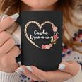 Cardio Drumming Fitness Gym Leopard Floral Heart For Women Coffee Mug Unique Gifts