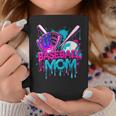 Cool Baseball Mom Neon Drip Sports Fan Coffee Mug Personalized Gifts