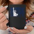 Cool Nyc New York Citytatue Of Liberty With Usa Flag コーヒーマグ 面白い贈り物
