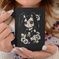 Creepy Bunny Rabbit Japanese Kawaii Manga Horror Goth Coffee Mug Personalized Gifts