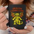 Dragon Cannelloni 面白いイタリアンブレインロットパスタスラングミーム コーヒーマグ 面白い贈り物