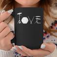 Drummer Love グラフィックドラムセット ドラミングミュージシャン ロックバンド コーヒーマグ 面白い贈り物