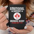 Emotionalupport Drinking Buddy Adultarcastic Humor コーヒーマグ 面白い贈り物