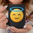 Emoticon Smiling Face With Halo Angel Coffee Mug Personalized Gifts