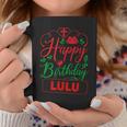 Happy Birthday Lulu かわいいクリスマスルル コーヒーマグ 面白い贈り物