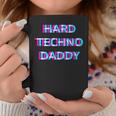 Hard Techno Daddy Edm Electro Music Festival Dad Father Rave コーヒーマグ 面白い贈り物