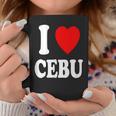 I Heart 愛 セブ 旅行 バケーション ツーリズム フィリピン コーヒーマグ 面白い贈り物