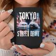 Jdm日本人ドリフトレースカー2台 東京ストリートドリフト夜 コーヒーマグ 面白い贈り物