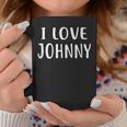I Love Johnny Love John コーヒーマグ 面白い贈り物