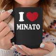 I Love Minato ミナトが大好きです コーヒーマグ 面白い贈り物