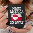 Make America Go Away グリーンランド国旗 アンティーク調 コーヒーマグ 面白い贈り物