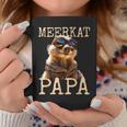 Meerkat Papaミーアキャット パパ パパ 父の日 マングース パパ スリケート ファーザー コーヒーマグ 面白い贈り物