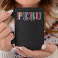 Peru Est 1821 ペルー風 ルーツ プライド ビンテージ ペルー風 コーヒーマグ 面白い贈り物