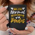 Poule Chicken J'étais Normal Maintenant J'ai Des Poules Tasse Cadeaux drôles