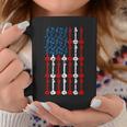 Sitar American Flag 4th Of July Men Women Sitarist USA Sitar Coffee Mug Unique Gifts