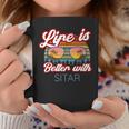 Sitar Players Saying 'Life Is Better With Sitar' Coffee Mug Unique Gifts