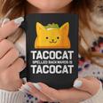 Tacocatpelled Backwards Is Tacocat ファニータコスキャットギフト コーヒーマグ 面白い贈り物