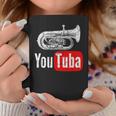 You Tuba 面白いマーチングバンド ヴィンテージ チューバ ユーフォニアム コーヒーマグ 面白い贈り物