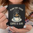 サーフィン スケルトン アパレル コーヒー サーフアパレル ハワイアンu コーヒーマグ 面白い贈り物