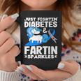 ジャスト・ファイティン・ダイアベティス＆ファーティン・スパークルズ 1型糖尿病 コーヒーマグ 面白い贈り物