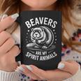 ビーバーズ スピリットアニマルズ おもしろビーバー コーヒーマグ 面白い贈り物