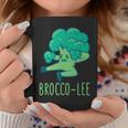 ブロッコリー 面白い空手カンフーブロッコリー野菜 コーヒーマグ 面白い贈り物