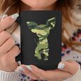 ミリタリー チワワ カモ メンズ プリント Us Dog Pup 退役軍人ギフト コーヒーマグ 面白い贈り物