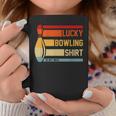 ラッキーボーリングシャツ おもしろボーリングトーナメントボウラーヴィンテージ コーヒーマグ 面白い贈り物