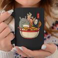 ラーメンプールパーティー かわいい日本アニメヌードルフード コーヒーマグ 面白い贈り物