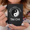 太極拳の心と体の健康のための陰陽師 長袖tシャツ コーヒーマグ 面白い贈り物