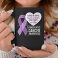 膵臓がん啓発 ハートトゥハート パープルリボン コーヒーマグ 面白い贈り物