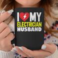電気技師の夫が大好き コーヒーマグ 面白い贈り物