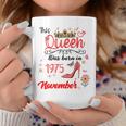 1975年11月 誕生日 この女王は1975年11月に生まれました コーヒーマグ 面白い贈り物